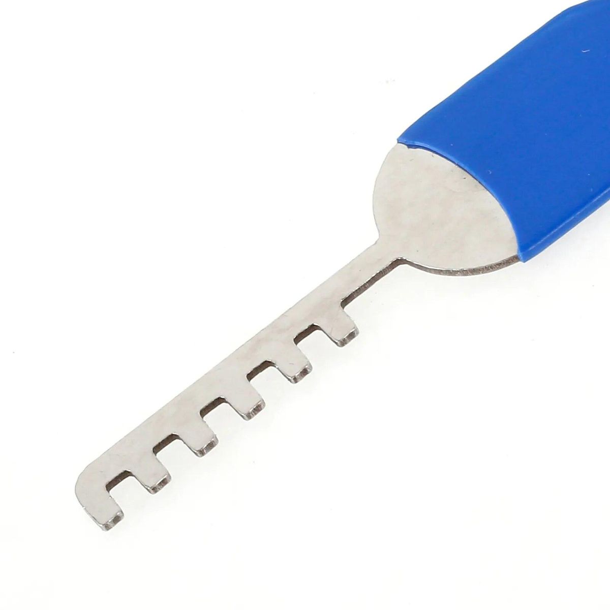 7Pcs Comb Pick Set Stainless Steel Wear Resistant House Lock Pick Set Professional Mini Portable Locksmith Tool for Beginner and