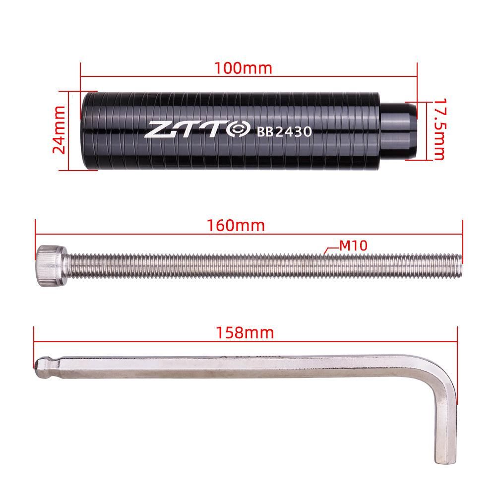 Bicycle Press In Bottom Bracket Static Installation And Disassembly Tool Set BB86 / 30 / 92 / PF30 Bottom Bracket Dismantling Tool Removal Tool
