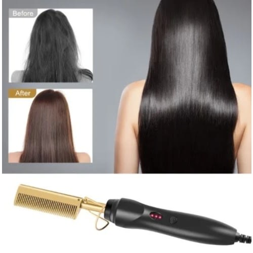 Electric Hot Hair Straightening Comb - 42W