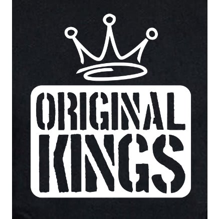 Original Kings Print T-Shirt - Black