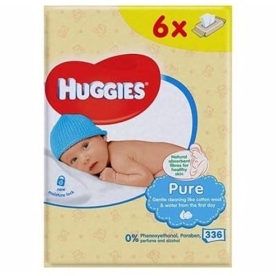 Baby Wipes Pure - 6 x 56