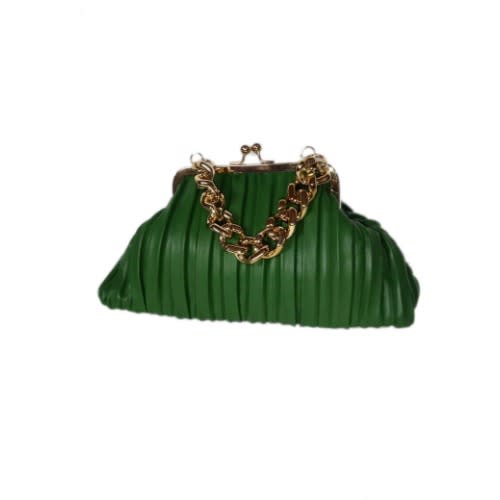 Ladies Leather Bag - Green