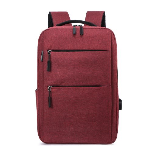 Anti-theft Usb Laptop Bag (red Color)