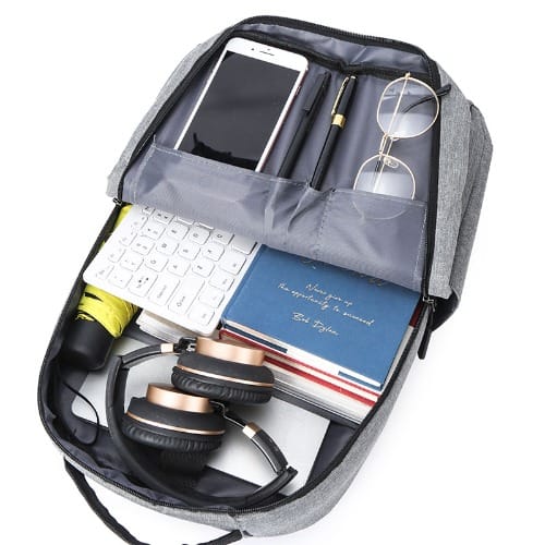 Anti-theft Usb Laptop Bag (red Color)