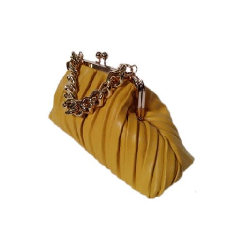 Ladies Leather Bag With Chain