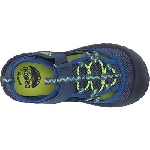 B'gosh Toddler Boys Athletic Bumptoe Sandal Shoe -navy Blue