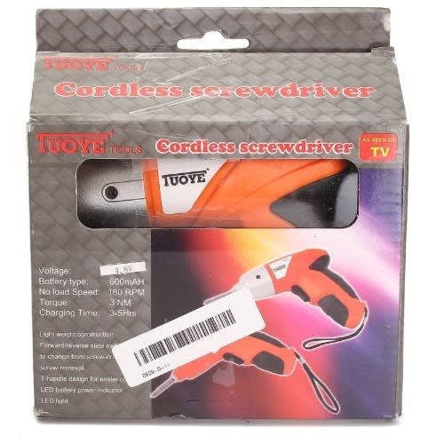 Tuoye Rechargeable Cordless Screwdriver Set - 4pieces