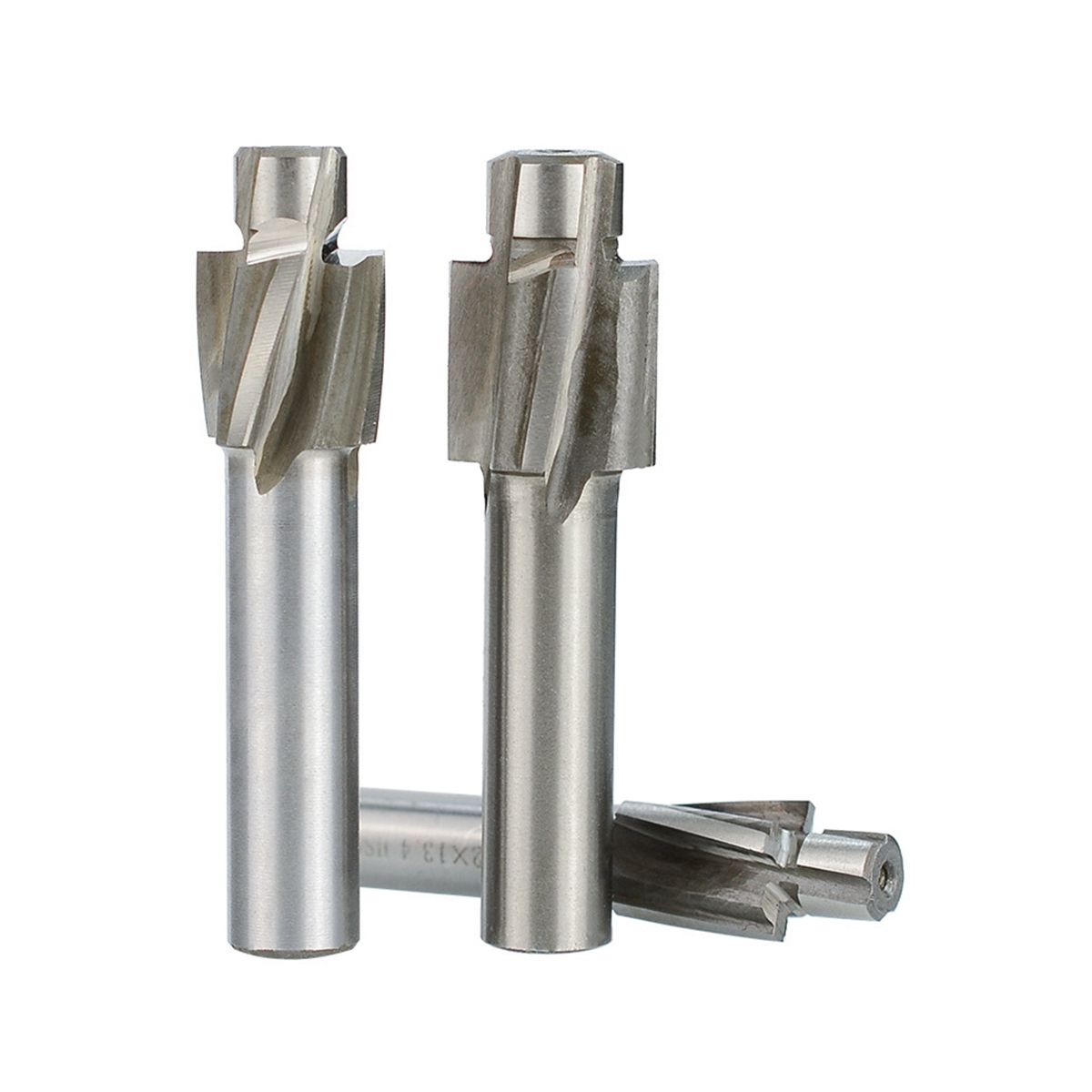 5-Piece Guide Slotted Countersunk Die M3-M8 Milling Cutter 4-Tooth High-Speed Steel Milling Cutter Set
