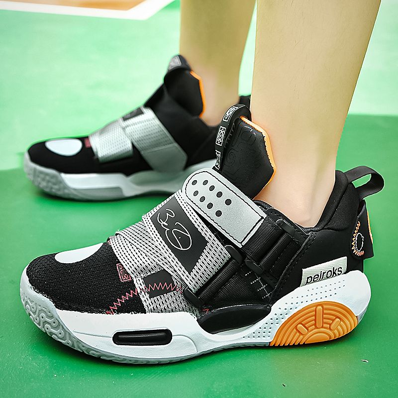 Boys Basketball Shoes Breathable Sports Walking Trainers