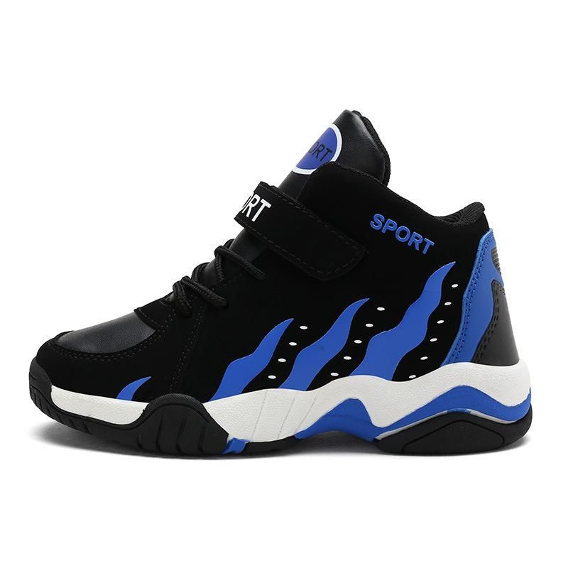 Boys Basketball Shoes Sports Basketball Shoes Blue