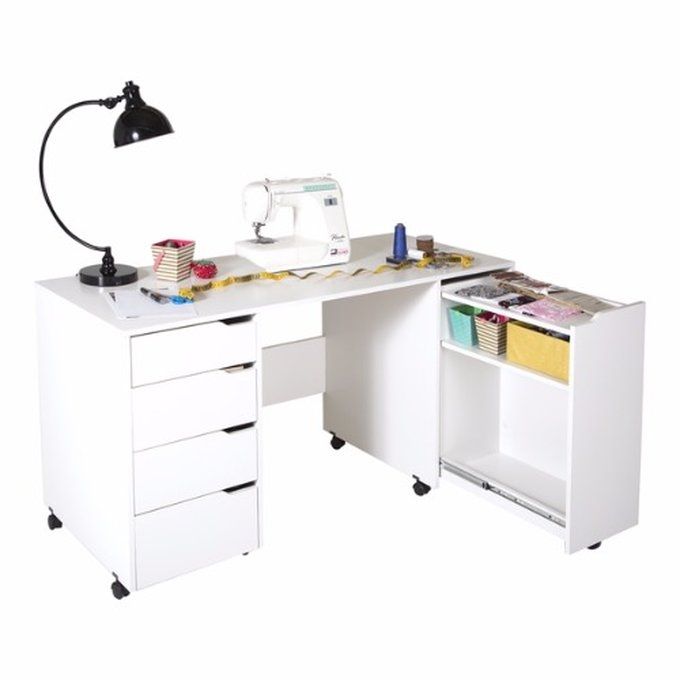 Handys - South Shore Crea Rolling Sewing Machine And Craft Table  (Lagos Delivery Only)