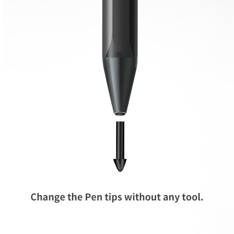 (Black)4096 Stylus Pen For Microsoft Surface Pro 3 4 5 6 7 Pro X Surface Go 2 Laptop Book Studio For HP ASUS Tablet Ic Pen Touch MAA