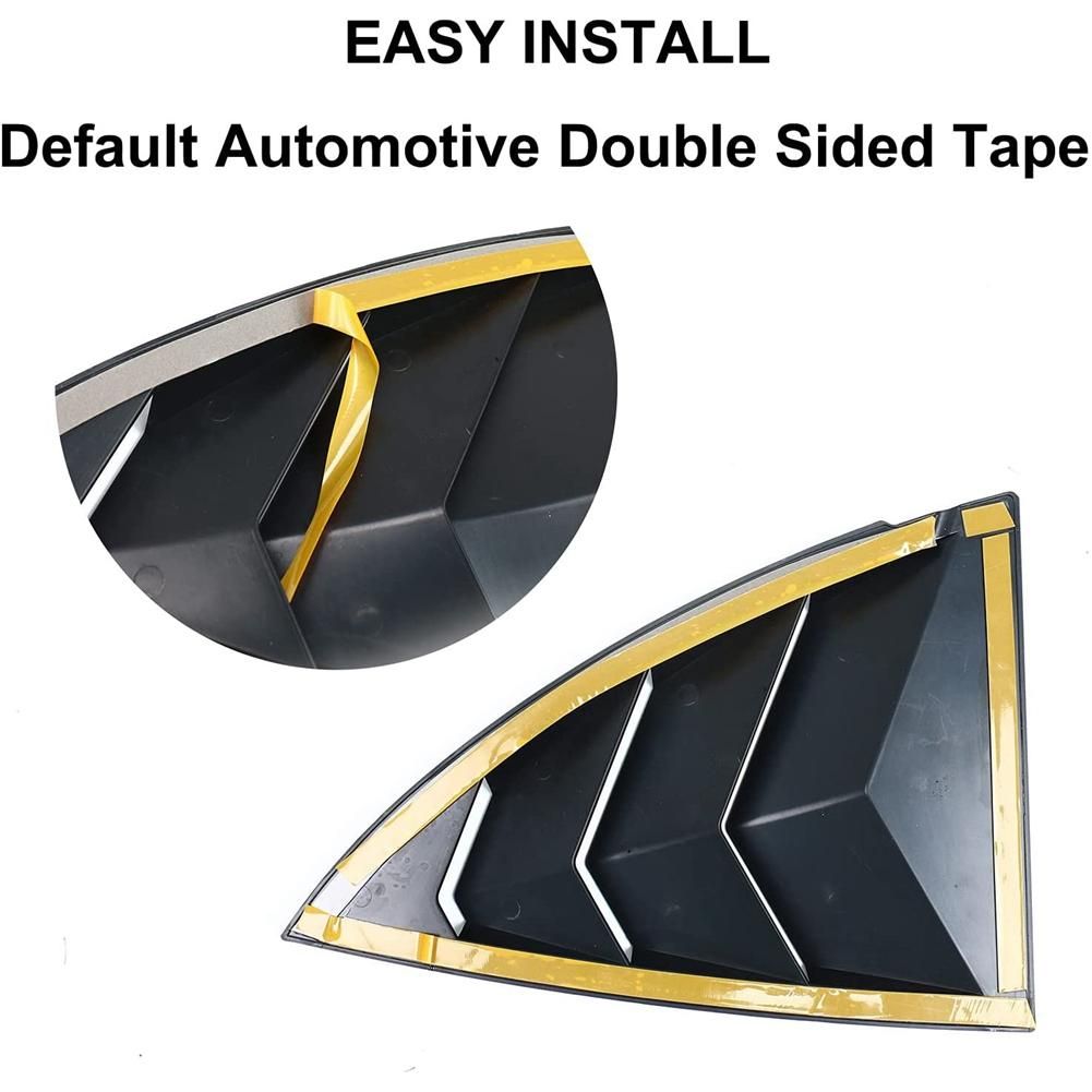 For Tesla Model Y 2020 2021 Rear Side Air Vent Scoop Shades