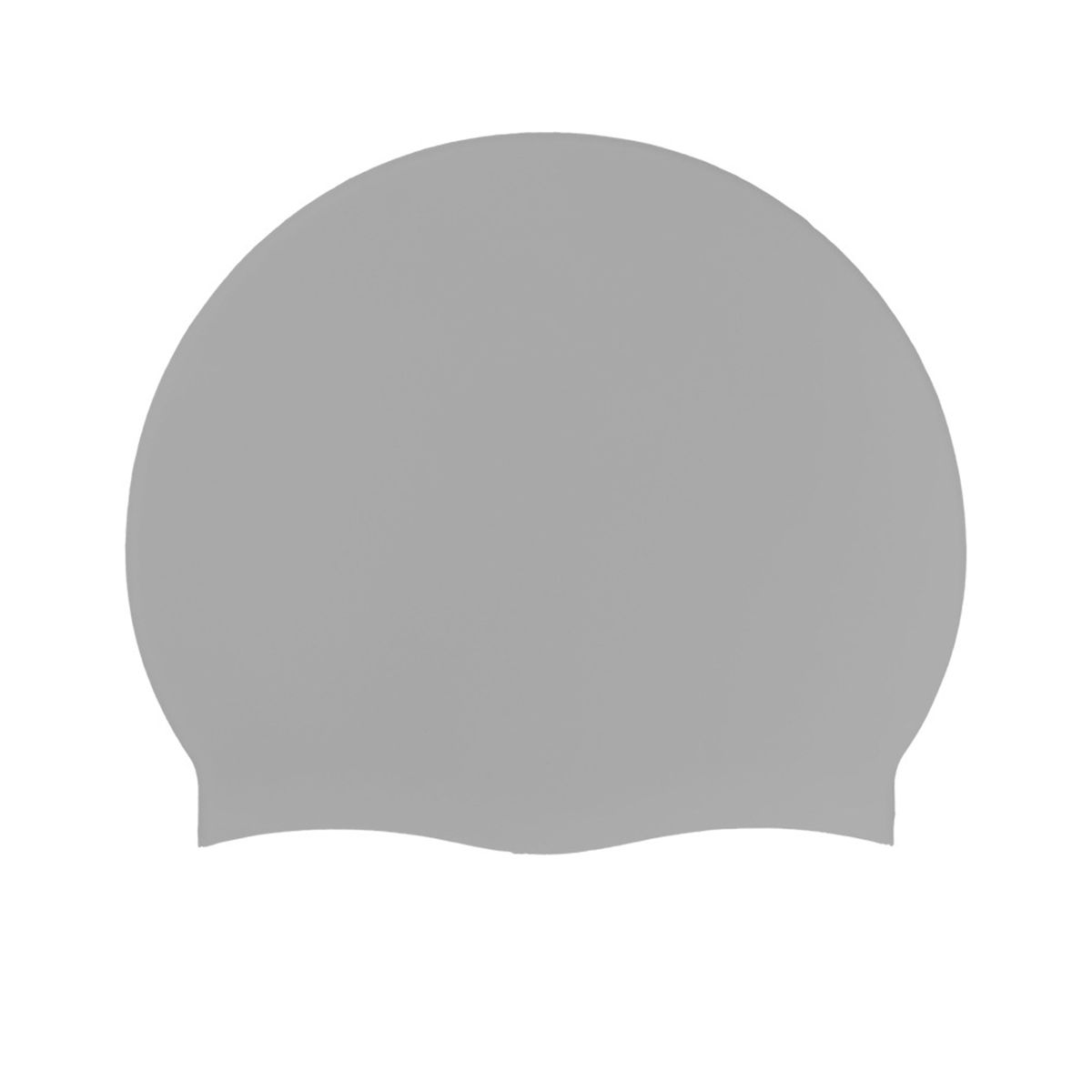 Swim Hat Silicone Women Men Diving Hat Grey