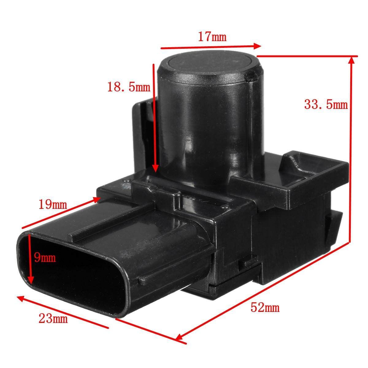 Black 6 Male Pins Engine PDC Bumper Ultrasonic Parking Aid Sensor For Toyota/Tundra 8934133180