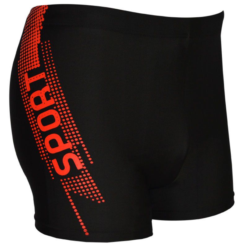 2021 Men Swim Trunks Boxer Adult Swimming Trunks Plus Swim Shorts Men's High