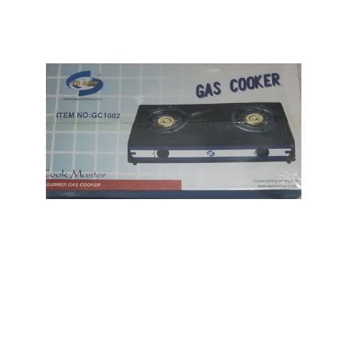 Cook Master Double Burner Table Top Gas Cooker