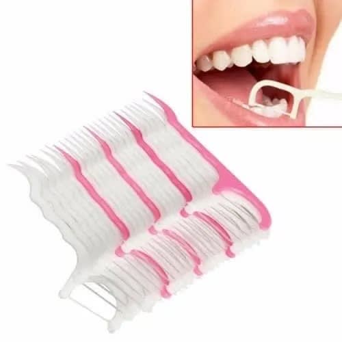 Dental Floss Toothpick - 30pieces