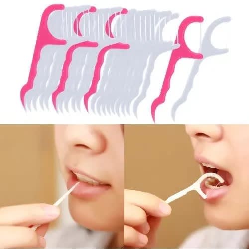 Dental Floss Toothpick - 30pieces
