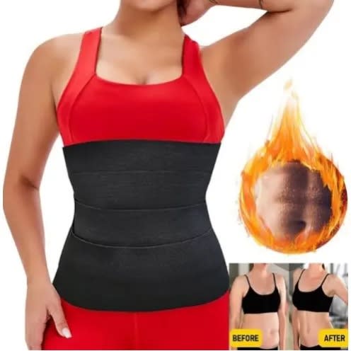 Women Tummy Wrap Bandage Belt - 4'4 Yards