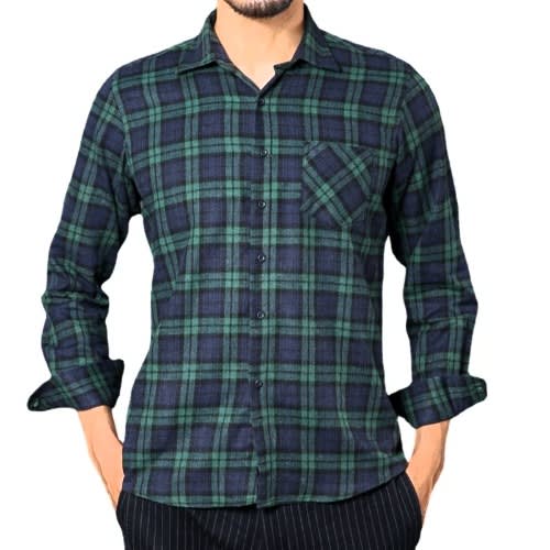 Casual Flannel Men's Shirt