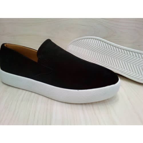 Men Slip-on Shoe - Black
