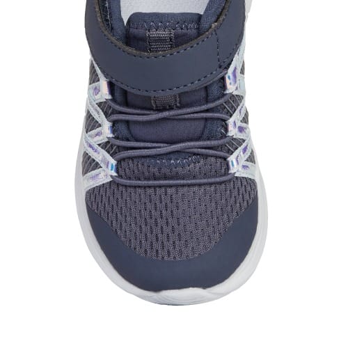 Girls Athletics Light Weight Holographic Sneakers - Blue