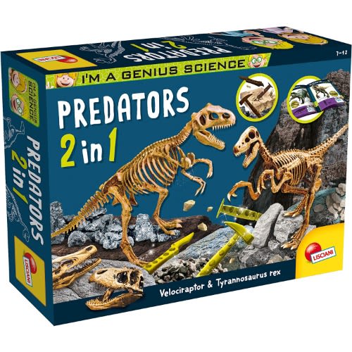 2 In 1 Lisciani Genius Predators