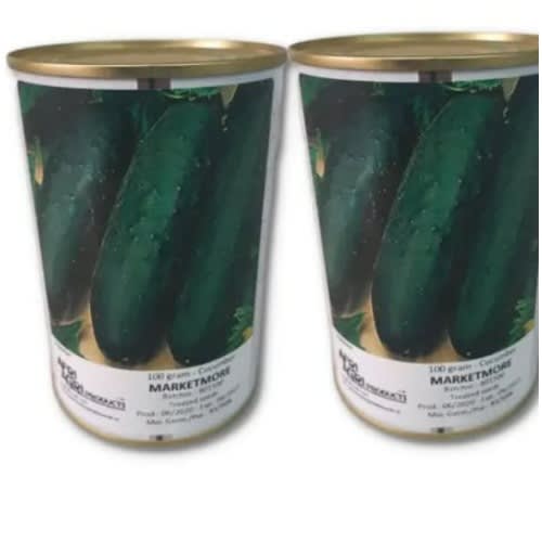 Marketmore Cucumber Seeds - 200 Grams - 2 Tins