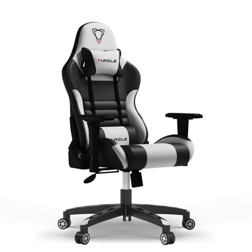 Furgle Chair-White & Black