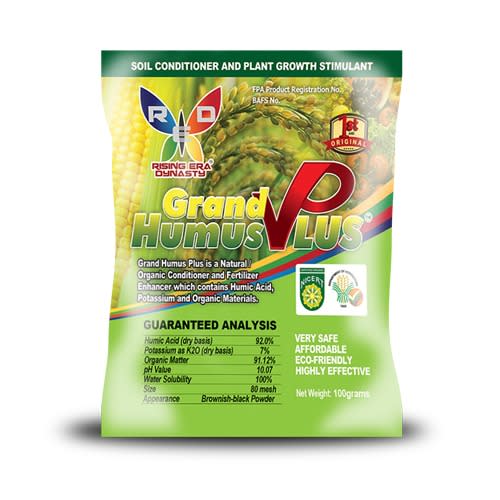 Ground Humus Plus Organic Soil Conditioner - 100 Grams - 5 Sachets