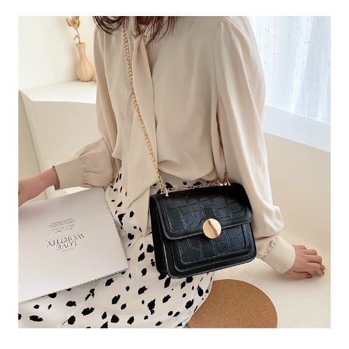 Ladies Hand Bag - Black