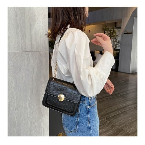 Ladies Hand Bag - Black