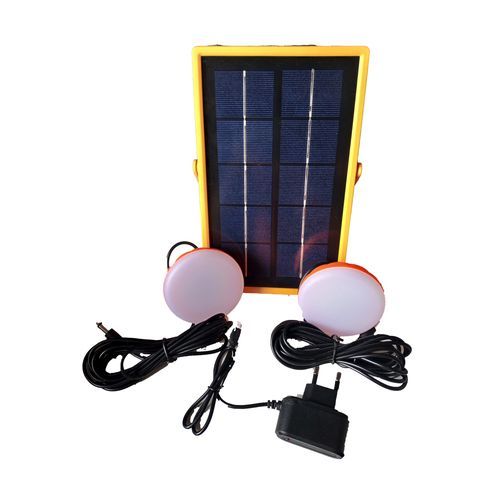 Rechargeable Built In Solar Panel Lamp