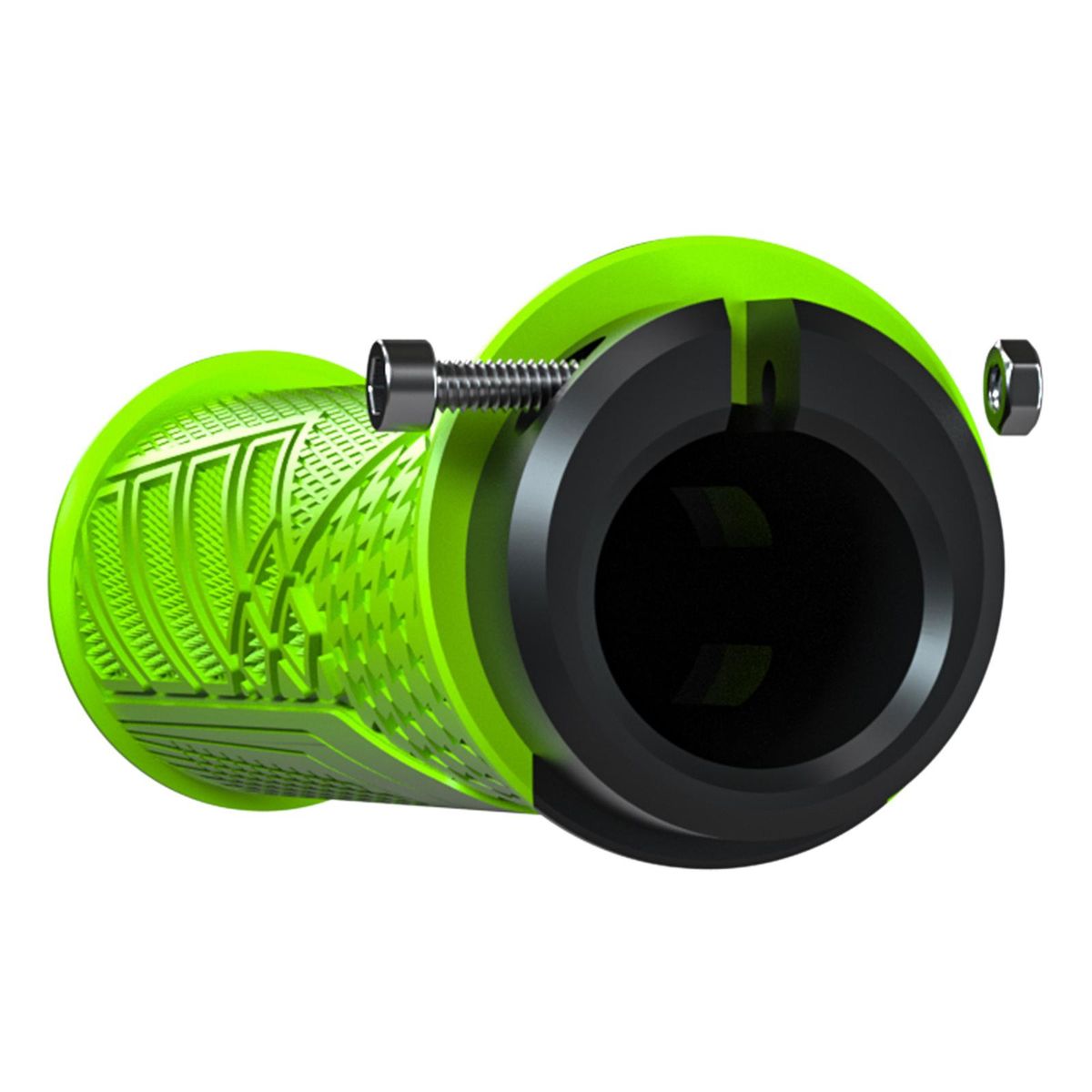 Shockproof Bike Handlebar Grips 22.2mm Bicycle Grips Non-Slip Soft Handlebar Cover End for Mountain Bikes