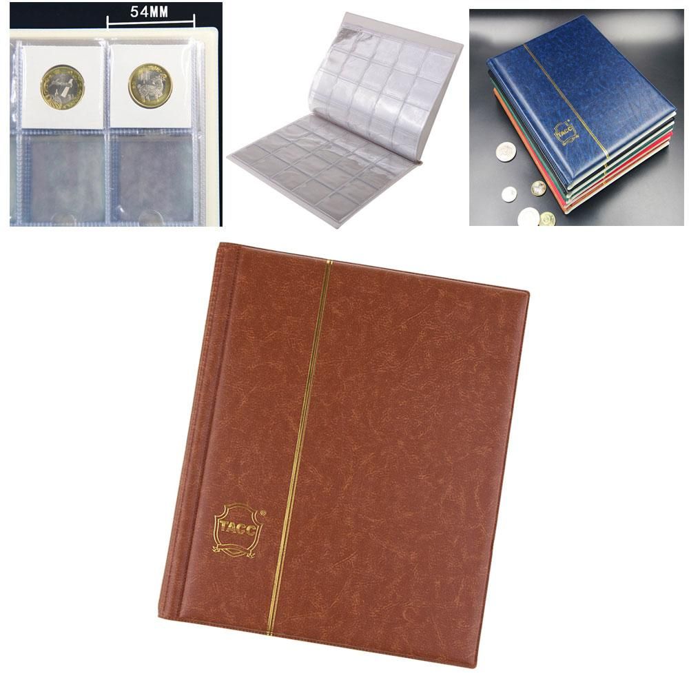 2pcs 200 Coin Storage Book Money Penny Collector Collection Green