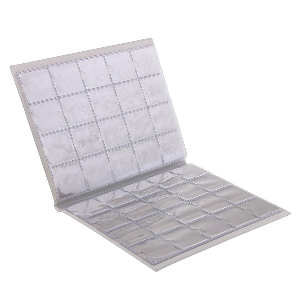 2pcs 200 Coin Storage Book Money Penny Collector Collection Green