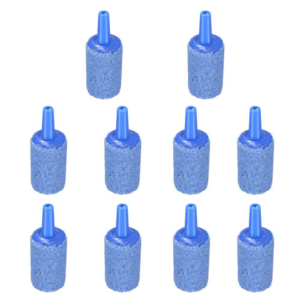 10pcs Cylinder Mute Aquarium Bubble Air Fish Tank Aeration Aerator