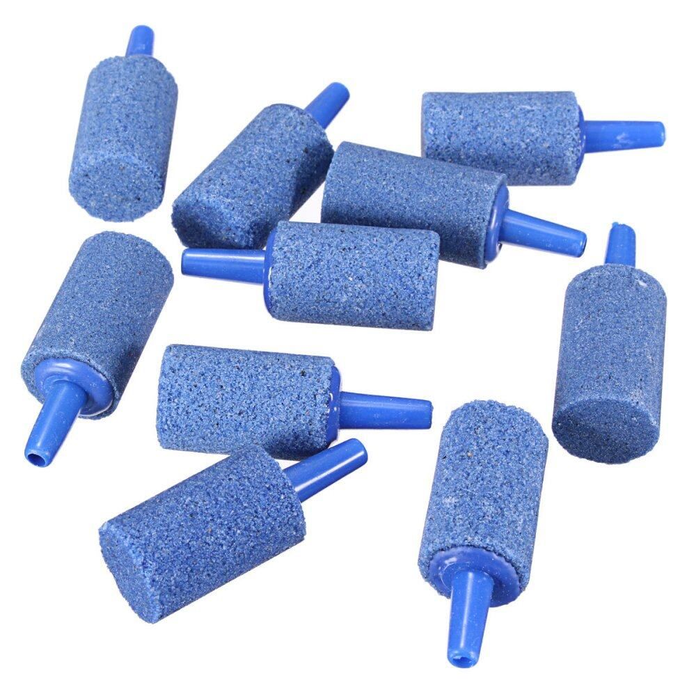 10pcs Cylinder Mute Aquarium Bubble Air Fish Tank Aeration Aerator