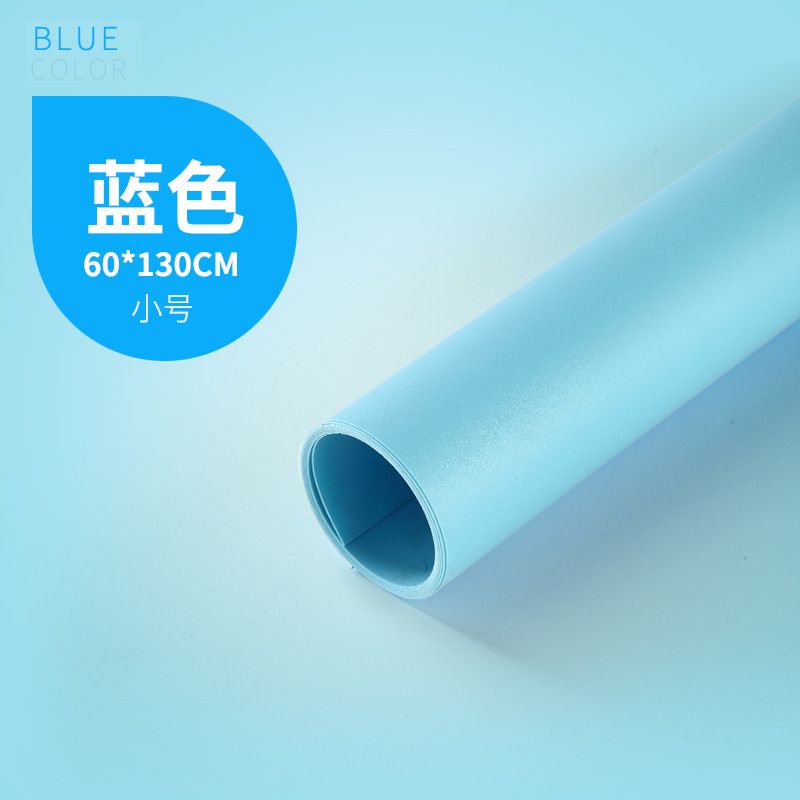 PVC Studio Backdrop Photography Solid Background PVC BLUE