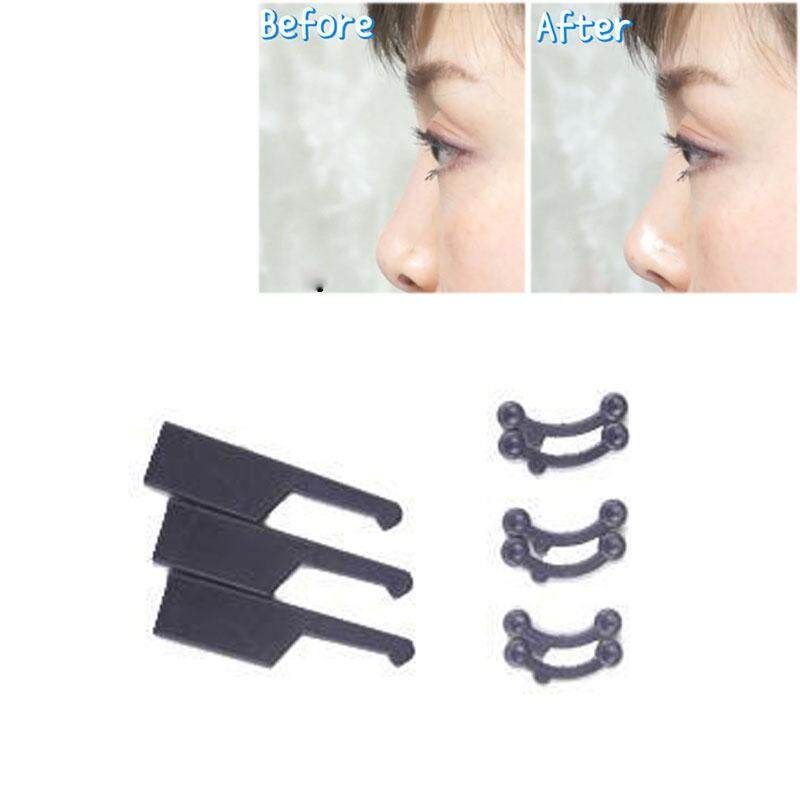 6PCS/Set 3 Size Beauty Nose Up Lifting Bridge Shaper Massage Tool No Pain Nose Shaping Clip Clipper Women Girl Massager