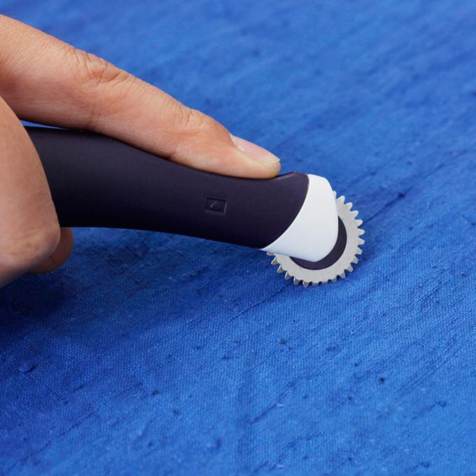 Ergonomic Serrated Tracing Wheel Marking Fabrics Sew Notions Sewing
