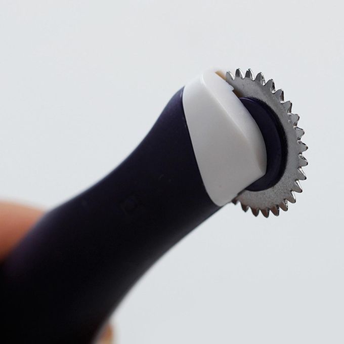Ergonomic Serrated Tracing Wheel Marking Fabrics Sew Notions Sewing