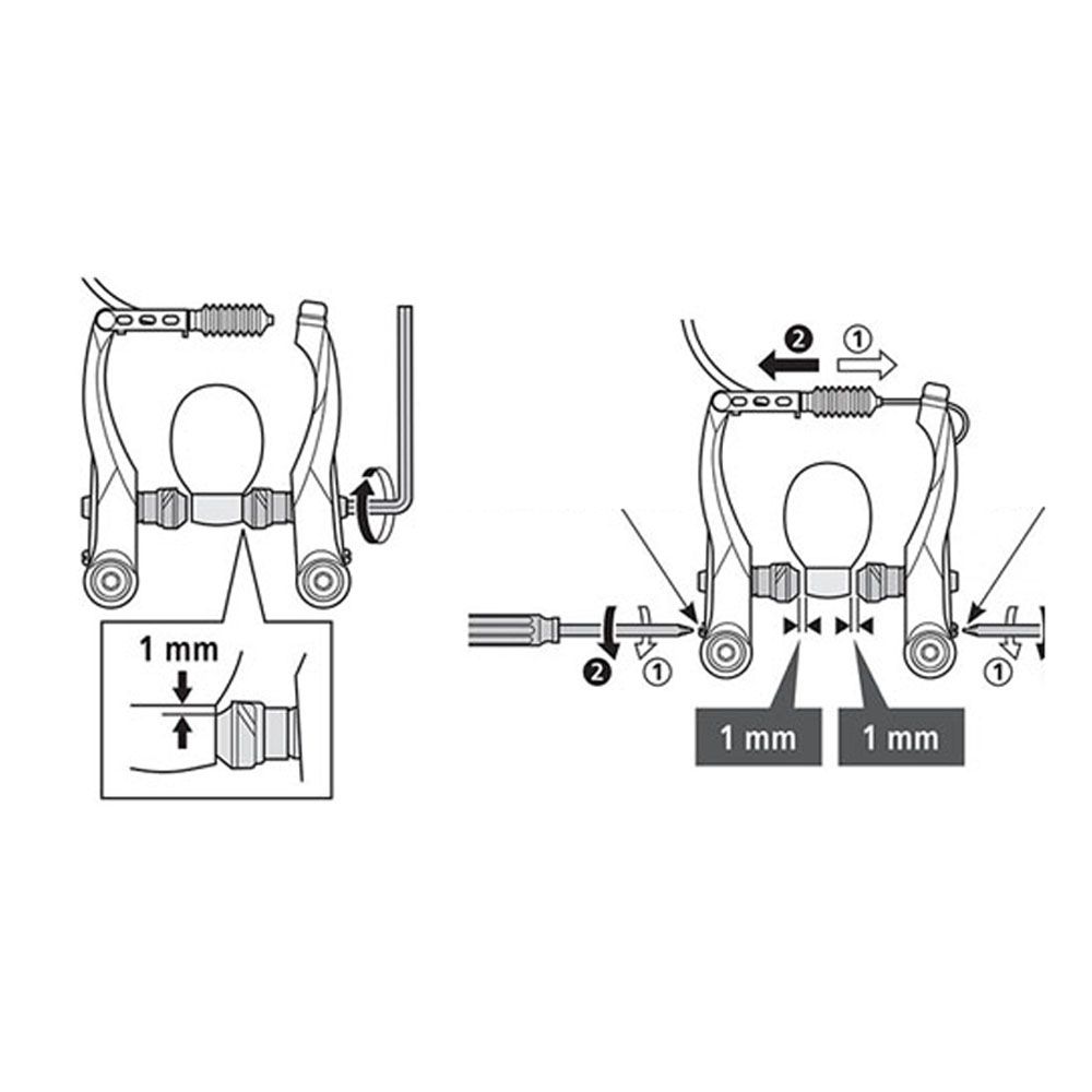 1pc Bike Brake Pads Cyling Mountain Bicyle Sport Brake Pads