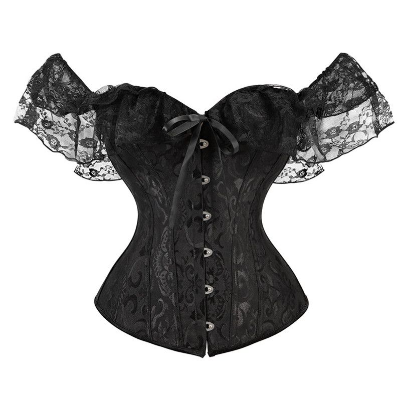 Bodys Women Corsets Slimming Belly Sheath Shapewear Woman Short-Sleeve Dress Lace Up Corset Tops