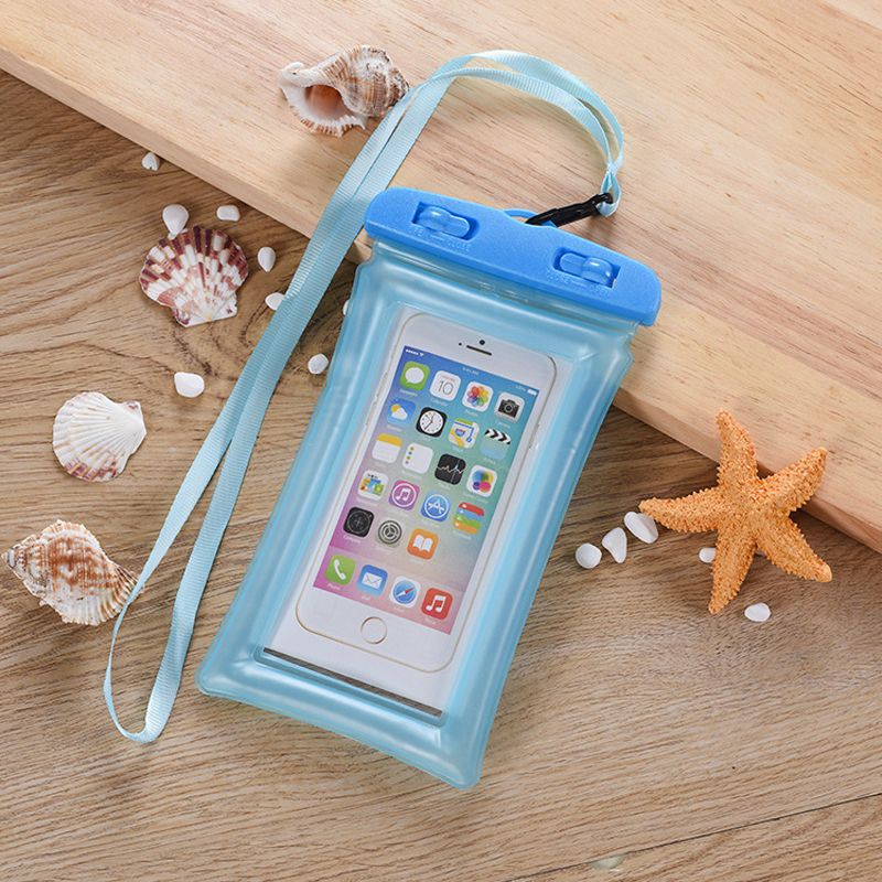 Airbag Floating Waterproof Bag Mobile Phone Pouch Swimming