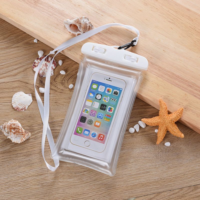 Airbag Floating Waterproof Bag Mobile Phone Pouch Swimming