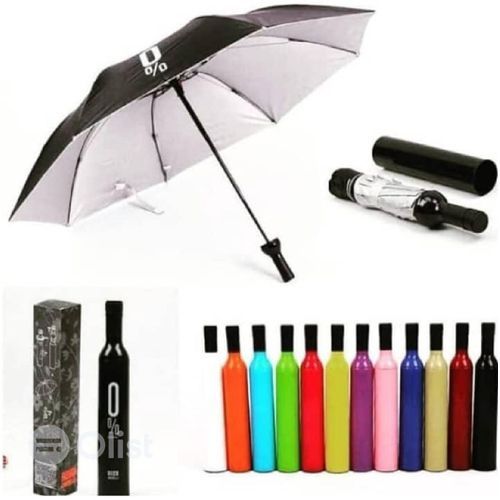 Bottle Shape Umbrella - Different Colours