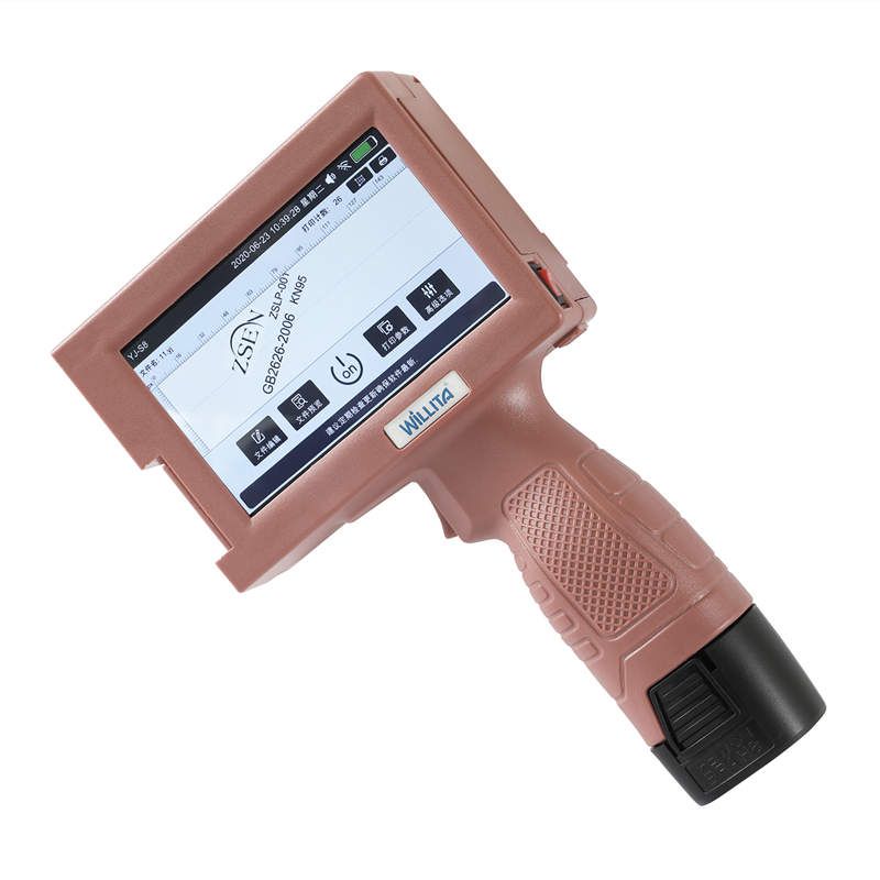 25.4mm Portable Inkjet Printer Handheld Ink Jet Pr