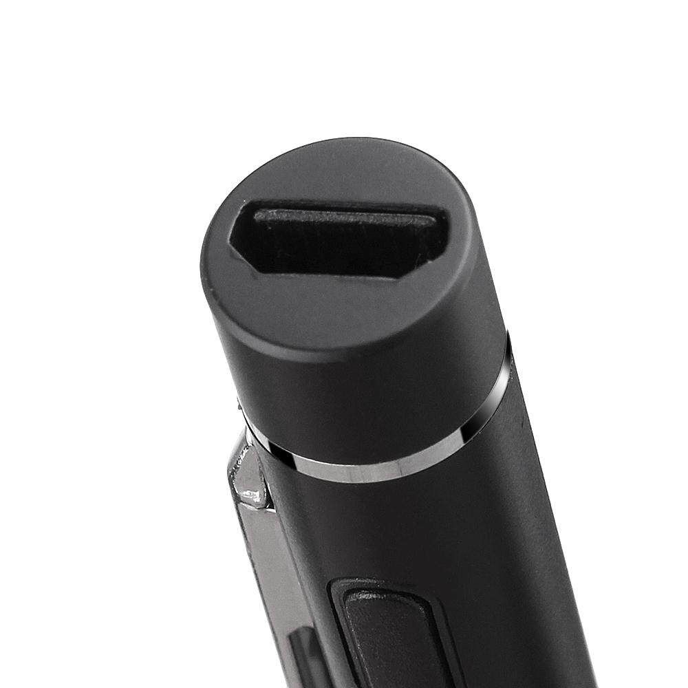 Universal Rechargeable Capacitive Stylus Pen For IOS Android Tablet Black (black)